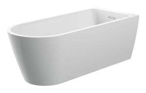 Chelsie Freestanding BTW 1630x700mm 0TH Bath - White